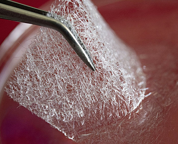 CoSiMa: Silica gel fibre fleece as a basis