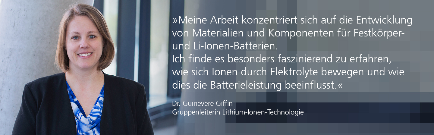 Wissenschaftlerinnen am Fraunhofer ISC / Dr. Guinevere Giffin