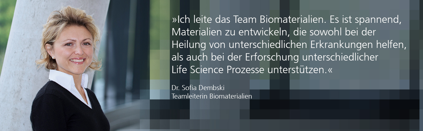 Wissenschaftlerinnen am Fraunhofer ISC / Dr. Sofia Dembski