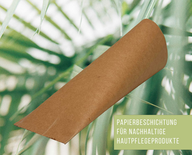 Papierbeschichtung für Kosmetiktuben