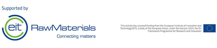 Supported by EIT Raw Materials Logo EIT RAW Materials