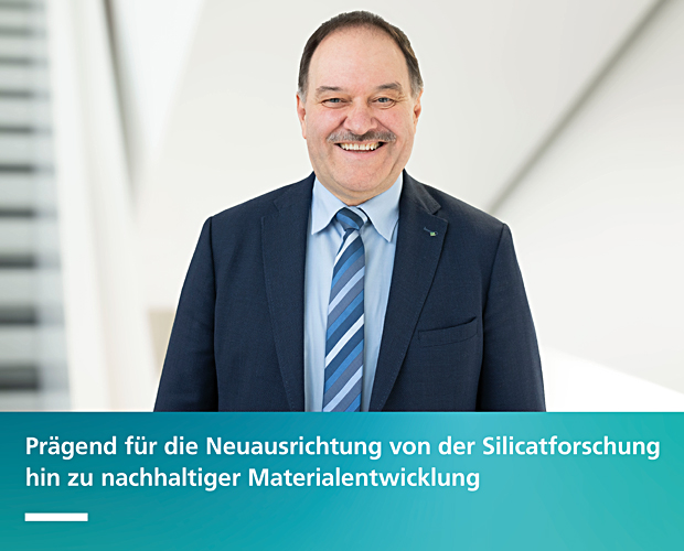 Institutsleiter Prof. Dr. Gerhard Sextl verabschiedet sich in den Ruhestand