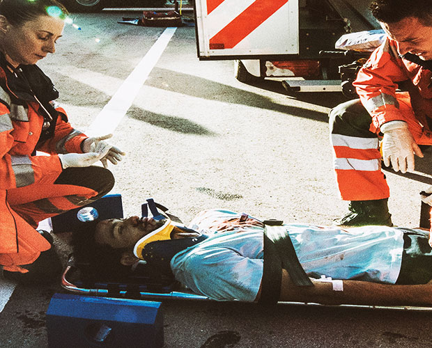 TraumaCare: Erstversorgung stark blutender Wunden