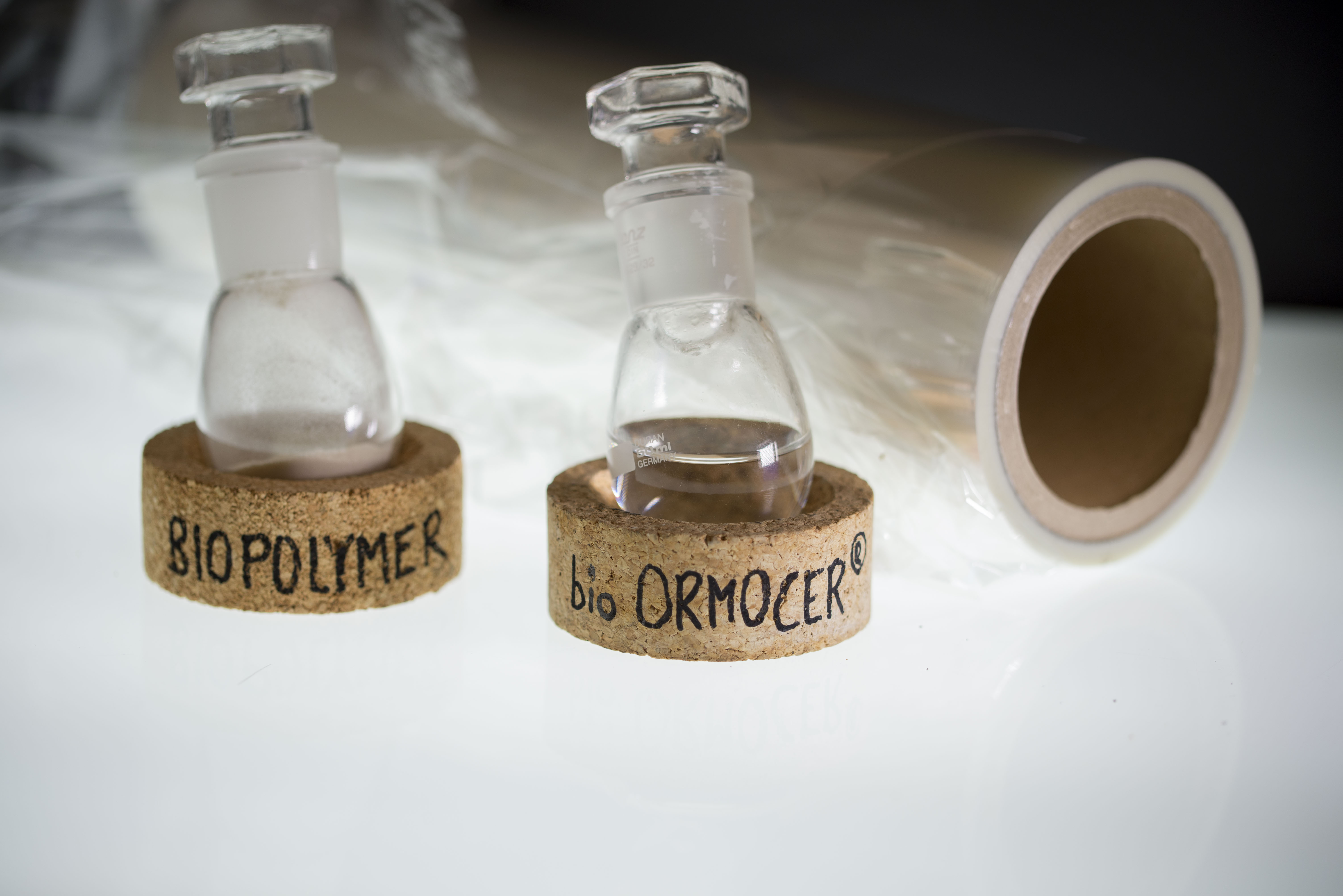 Compostable barrier films made of prize winning bioORMOCER®s will contribute to reduce plastic waste